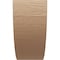 Ekena Millwork 2in. W x 4in. H x 20in. L Durham Woodgrain TimberThane Rafter Tail, Primed Tan RFTUR02X04X20DURRCPR - alternate 6
